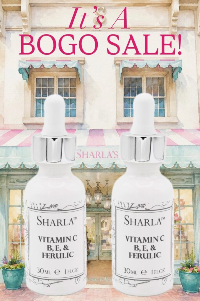 Sharla Vitamin C, B, E, and Ferulic