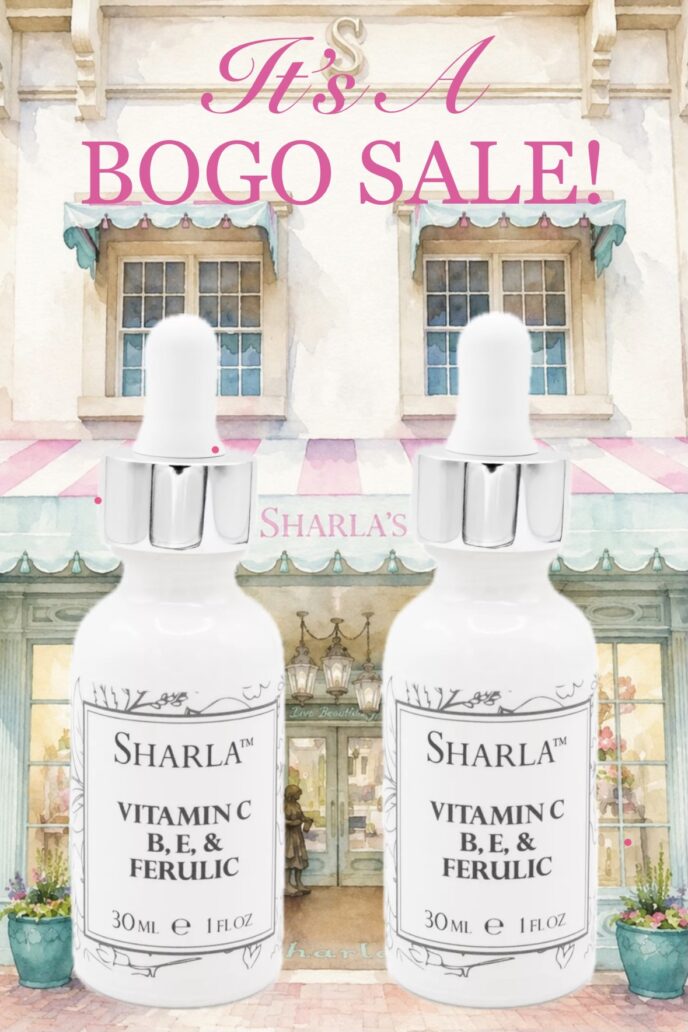 Sharla Vitamin C, B, E, and Ferulic
