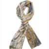 New York City Grey Map Scarf - Image 2