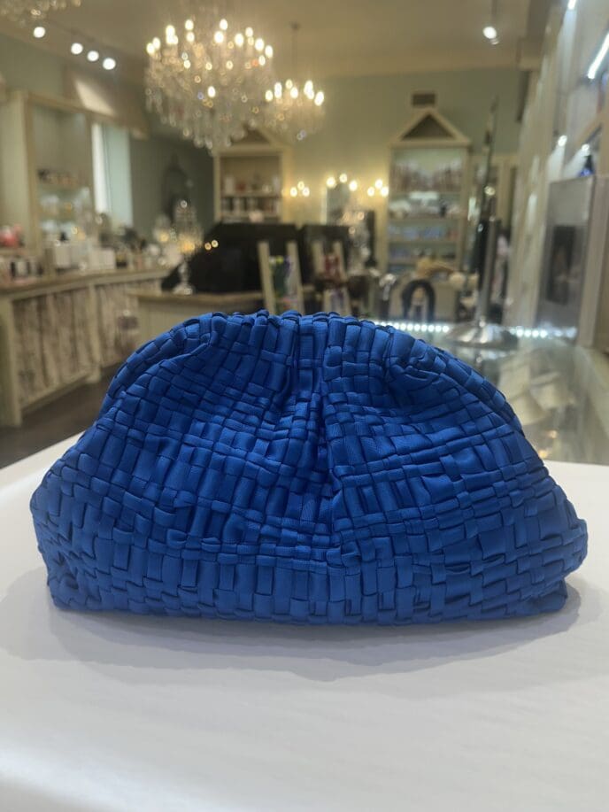 Maria La Rosa Clutch - Cobalto