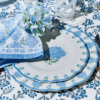 Hydrangea Set of 4 Napkins - Cotton - Image 4