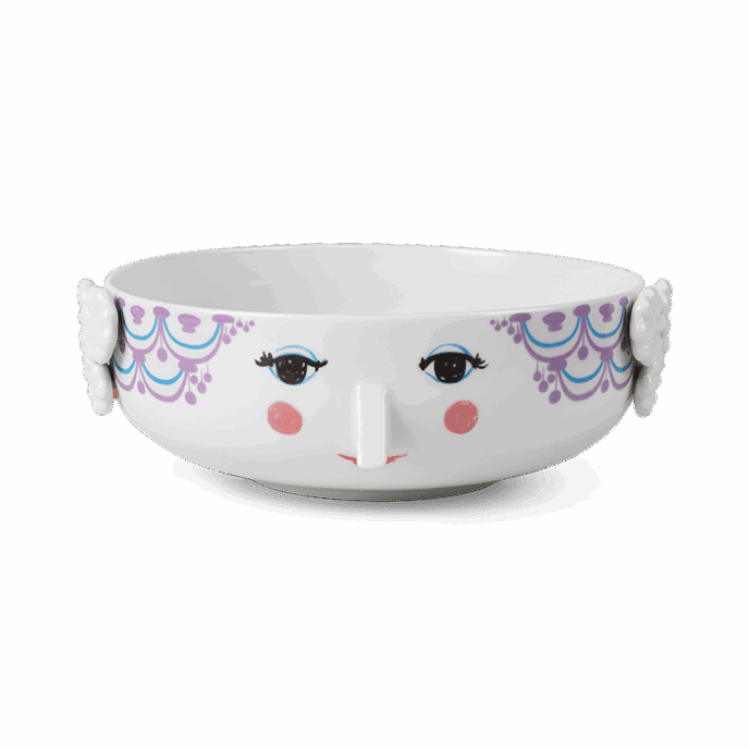 Eva Bowl 9.4 Purple By Bjorn Wiinblad