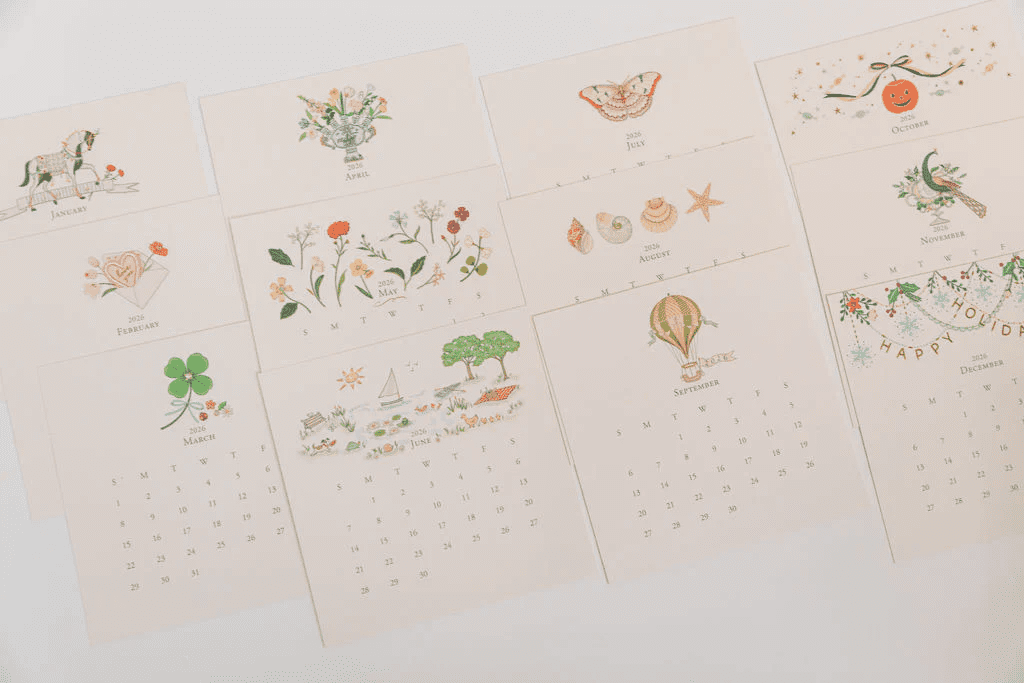 2026 Classic Calendar Refill By Karen Adams - Image 2