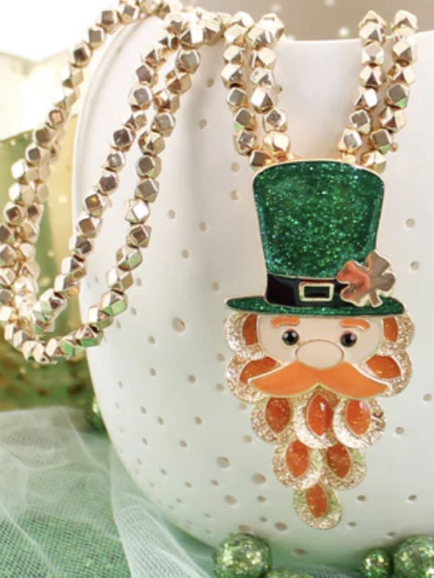 Dangle Beard Leprechaun Pin/Pendant - Image 3