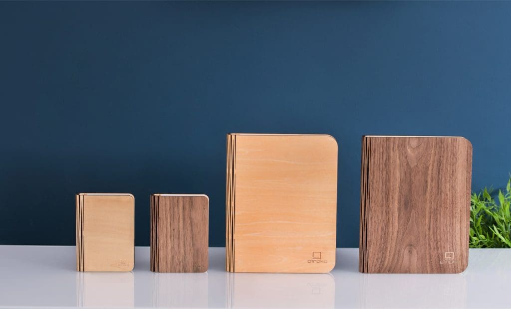 Walnut Smart Book Light- Mini - Image 2
