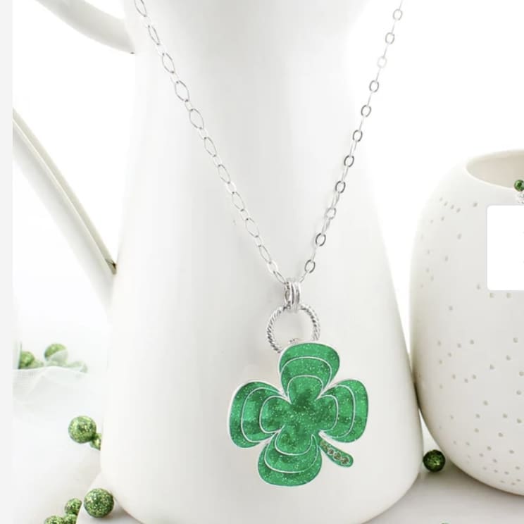 Shamrock St. Patrick’s Day Pin/Pendant - Image 2