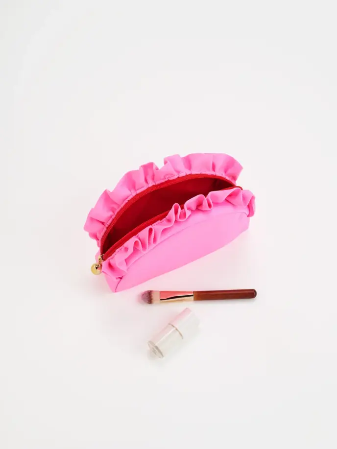 Pink Fancy Small Zip Pouch