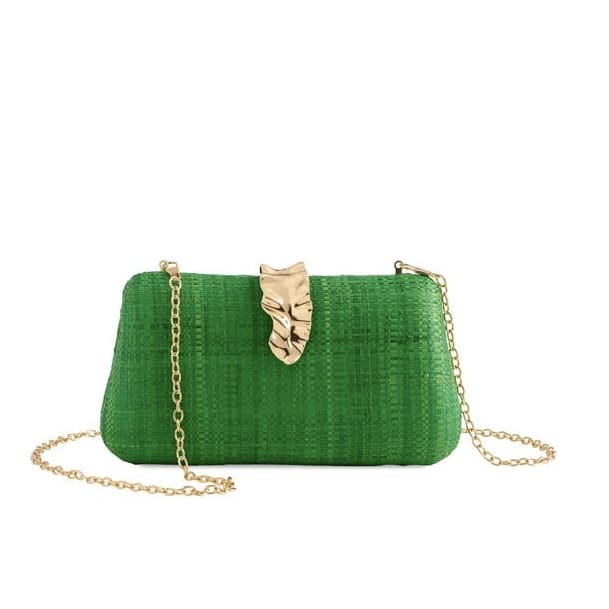 Clutch - ULA Minaudiere, Green