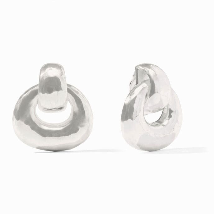 Julie Vos Avalon Doorknocker Clip-Silver