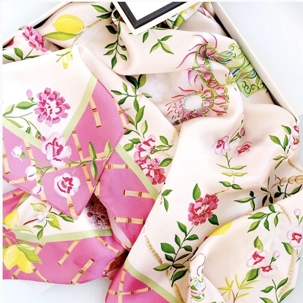 Catherine Cartie Dragon Garden Scarf - Image 2