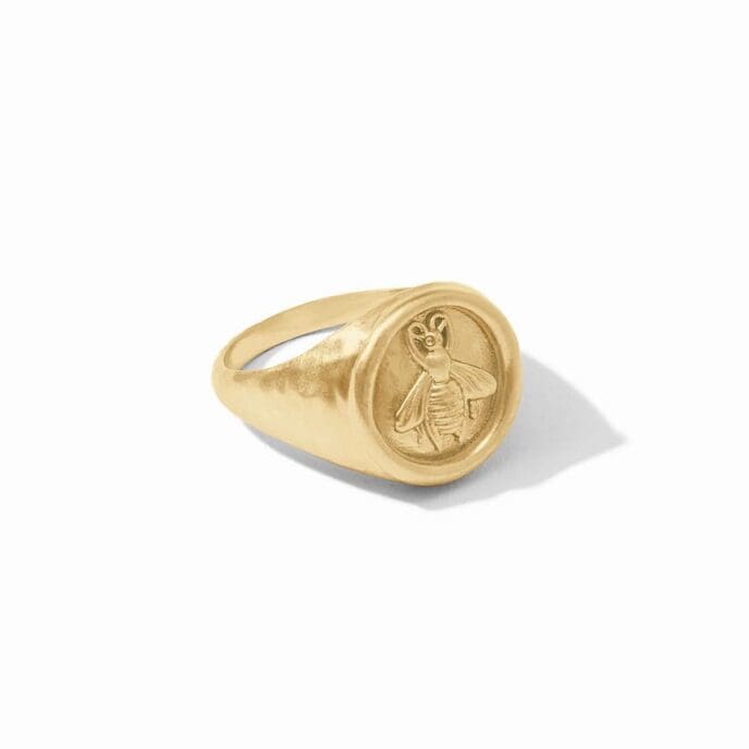 Julie Vos Bee Signet Ring
