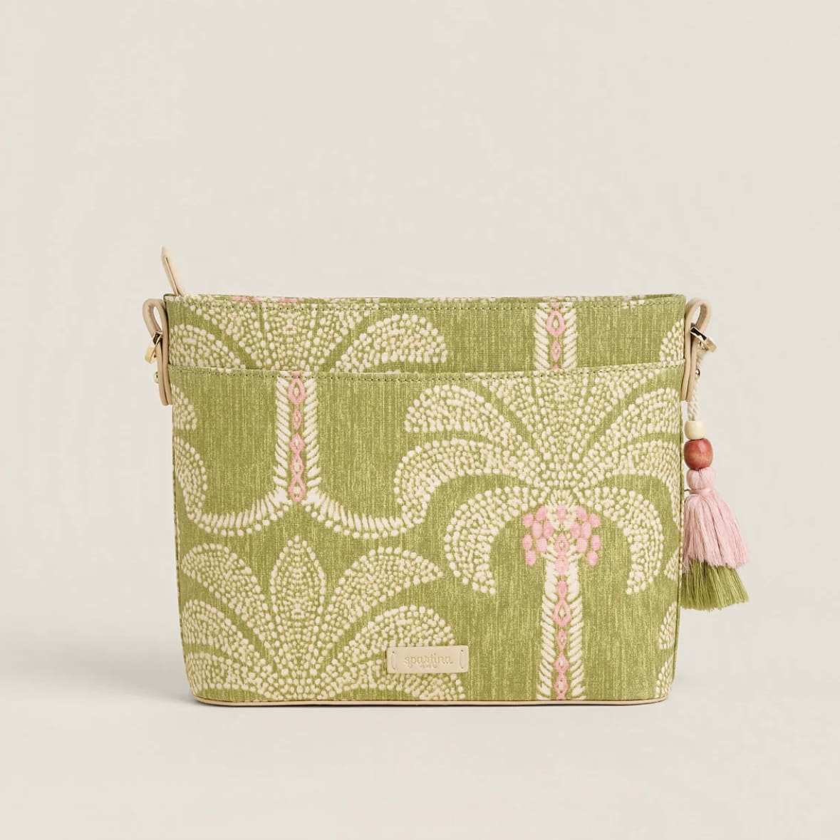 Spartina Febee Shoulder Crossbody Castillo Green Palms - Image 3