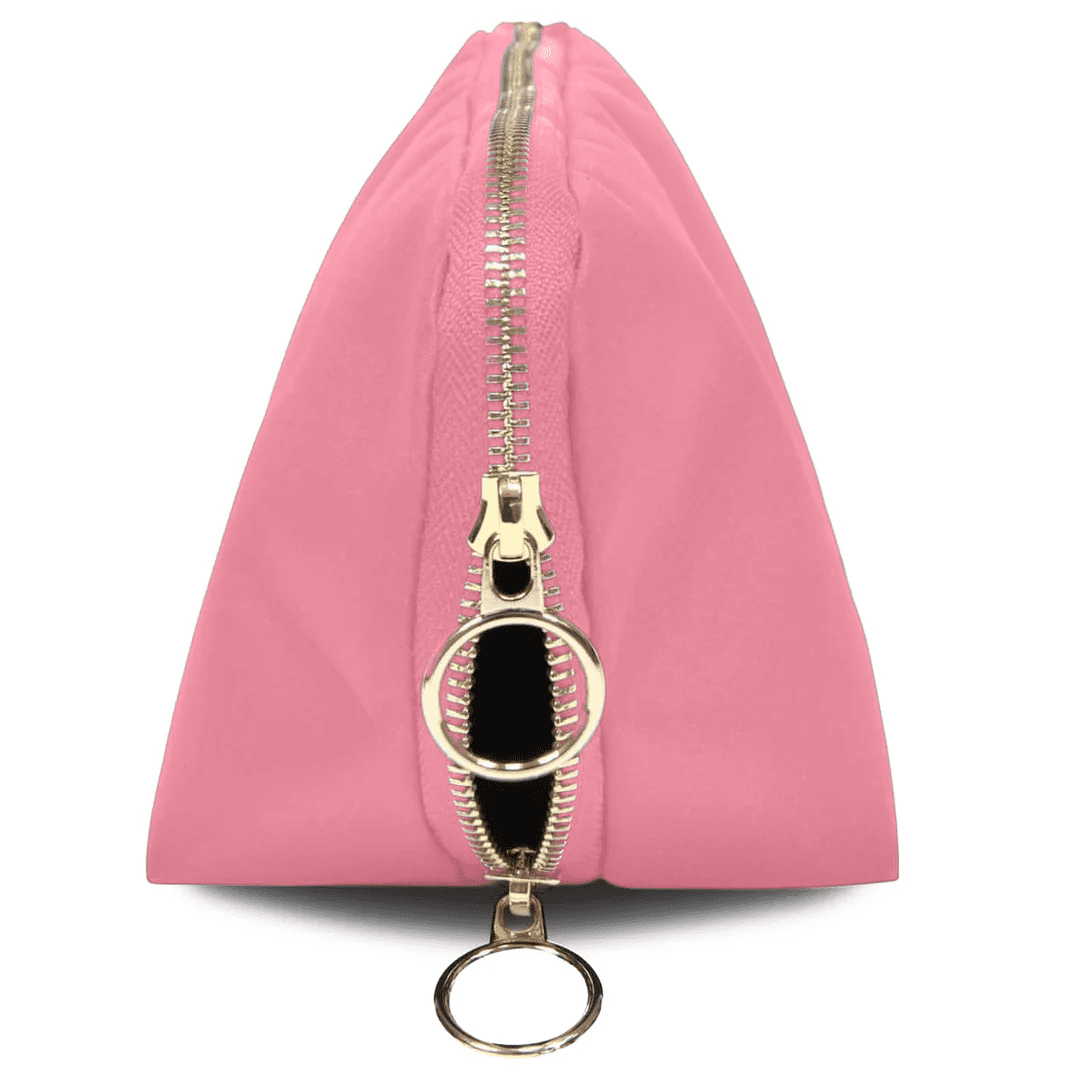 Kusshi Signature Makeup Bag: Sweet Pea Pink/Pistachio - Image 6