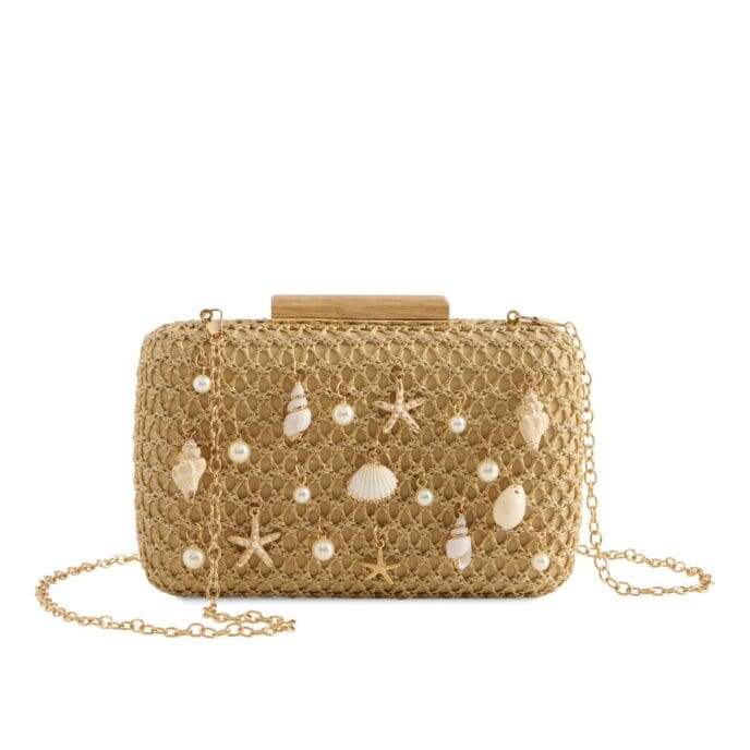 Clutch -  Oria Minaudiere, Gold