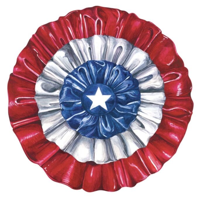 Die-cut Star-Spangled Placemat by Hester & Cook