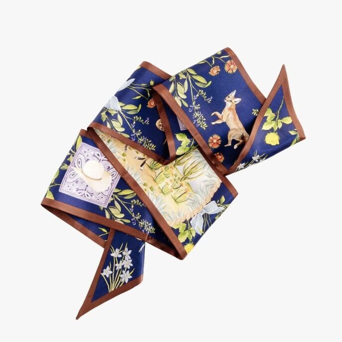 Catherine Cartie Ranch Life Ribbon Scarf