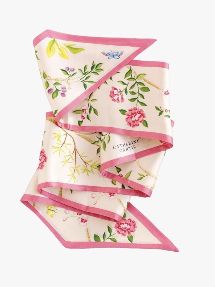 Catherine Cartie Amalfi Silk Ribbon Scarf