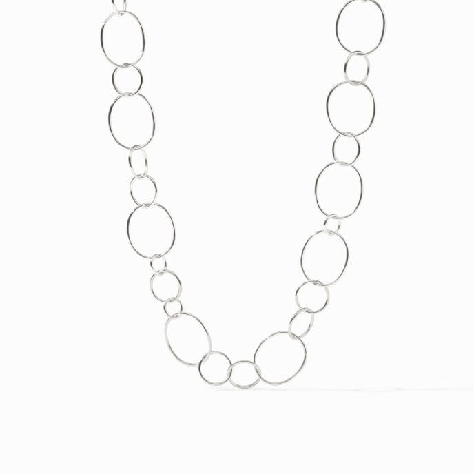 Julie Vos Colette Smooth Necklace - Silver