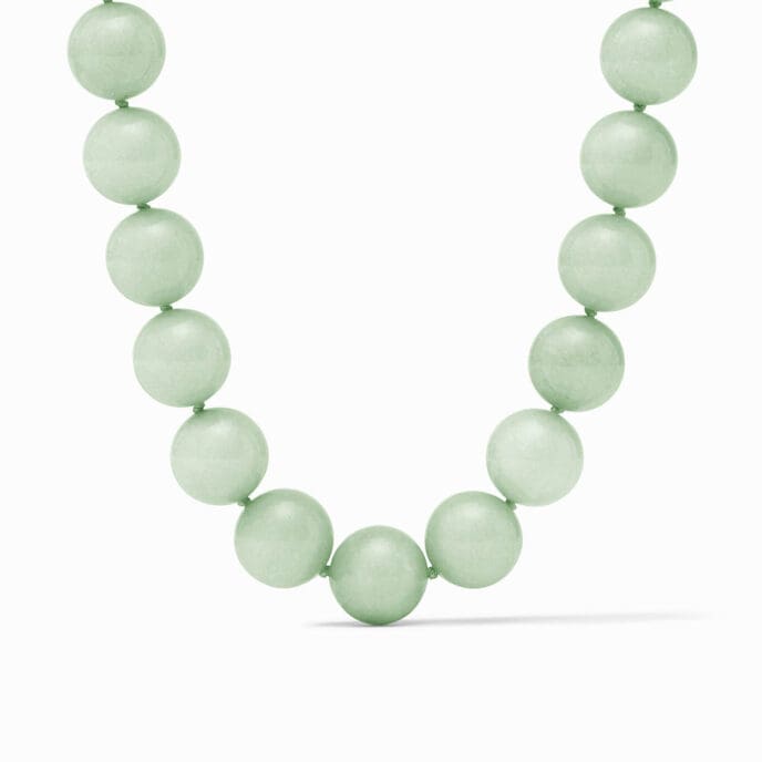 Julie Vos Portofino Beaded Necklace-Aqua Jade
