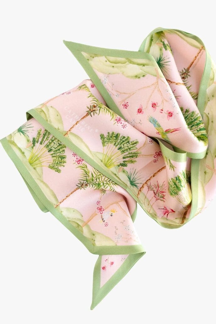 Catherine Cartie Palm Beach Ribbon Scarf