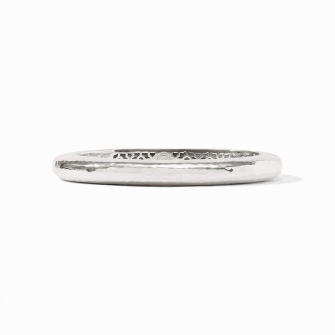 Julie Vos  Catalina Hinge Bangle-Silver-OS