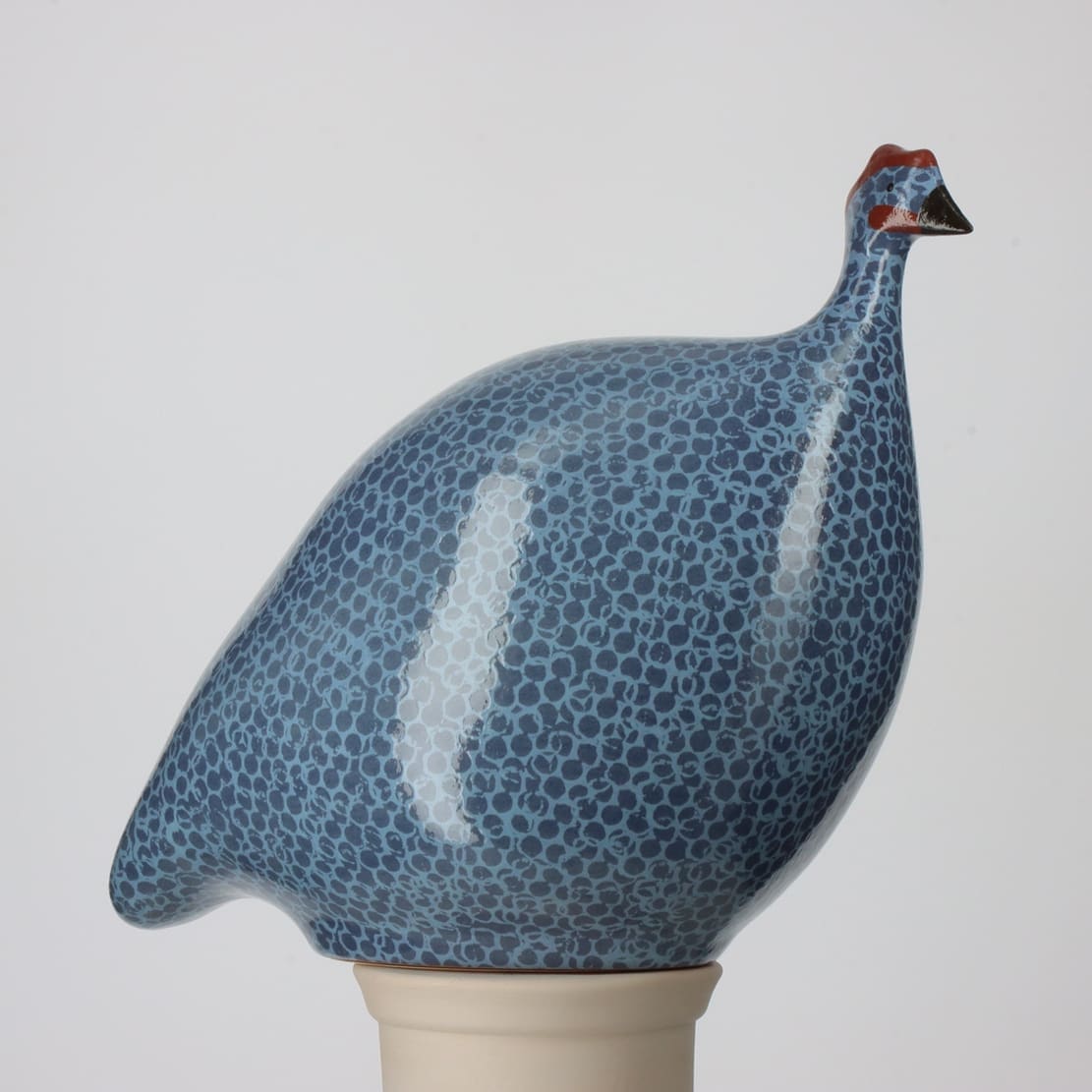 * French Guinea Hens - Electric Blue Spotted Lavender - Medium