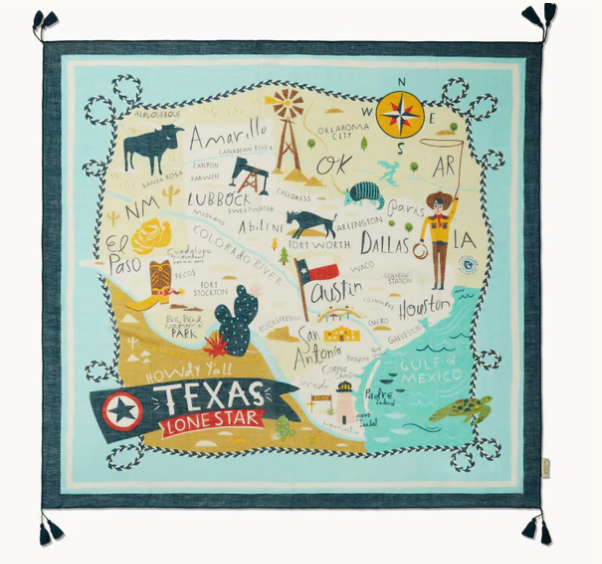 Texas Square Scarf
