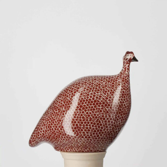 French Guinea Fowl - Bordeaux Spotted White - Medium