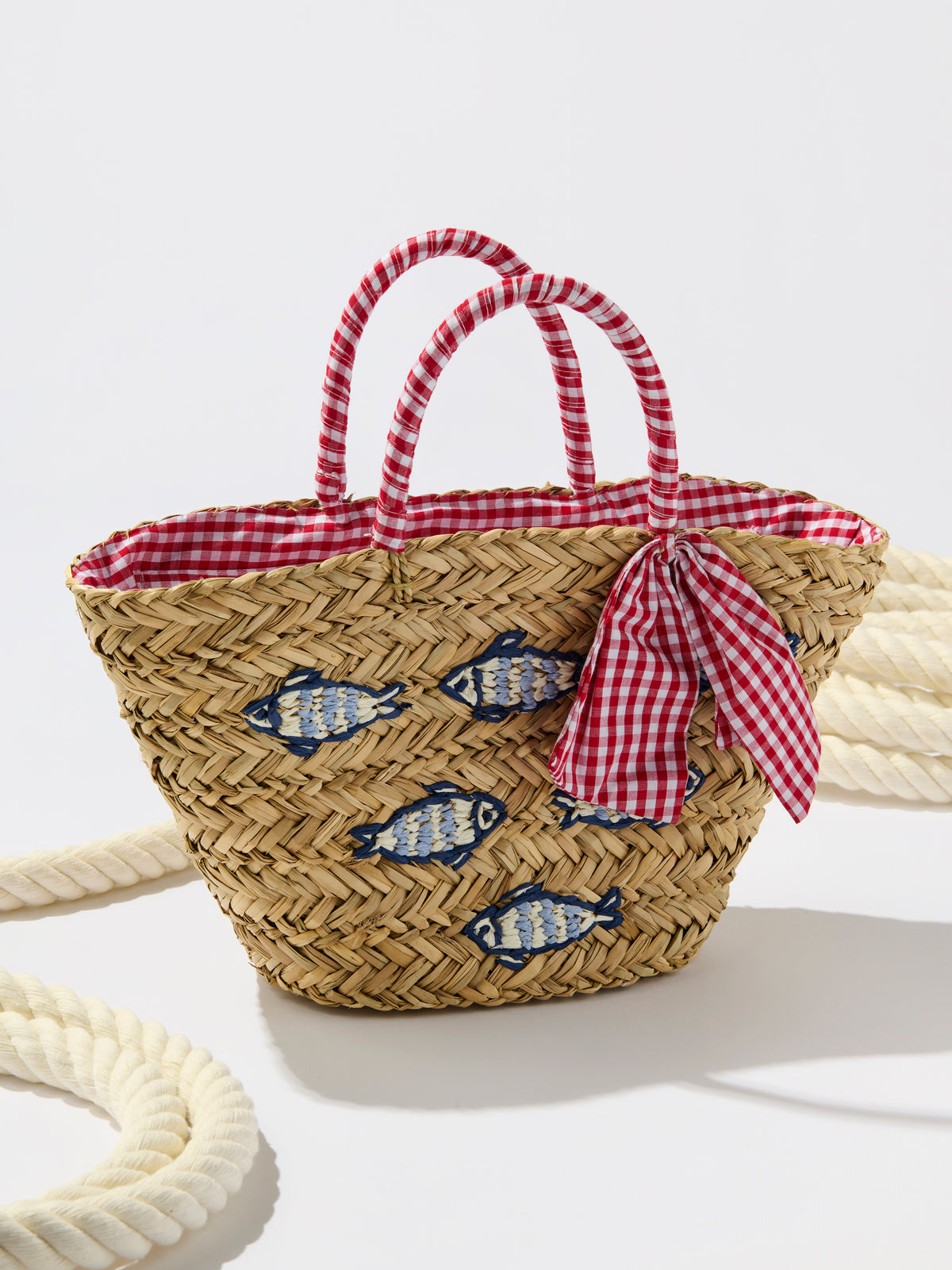 Marseille Tote, Natural by Shiraleah - Image 4