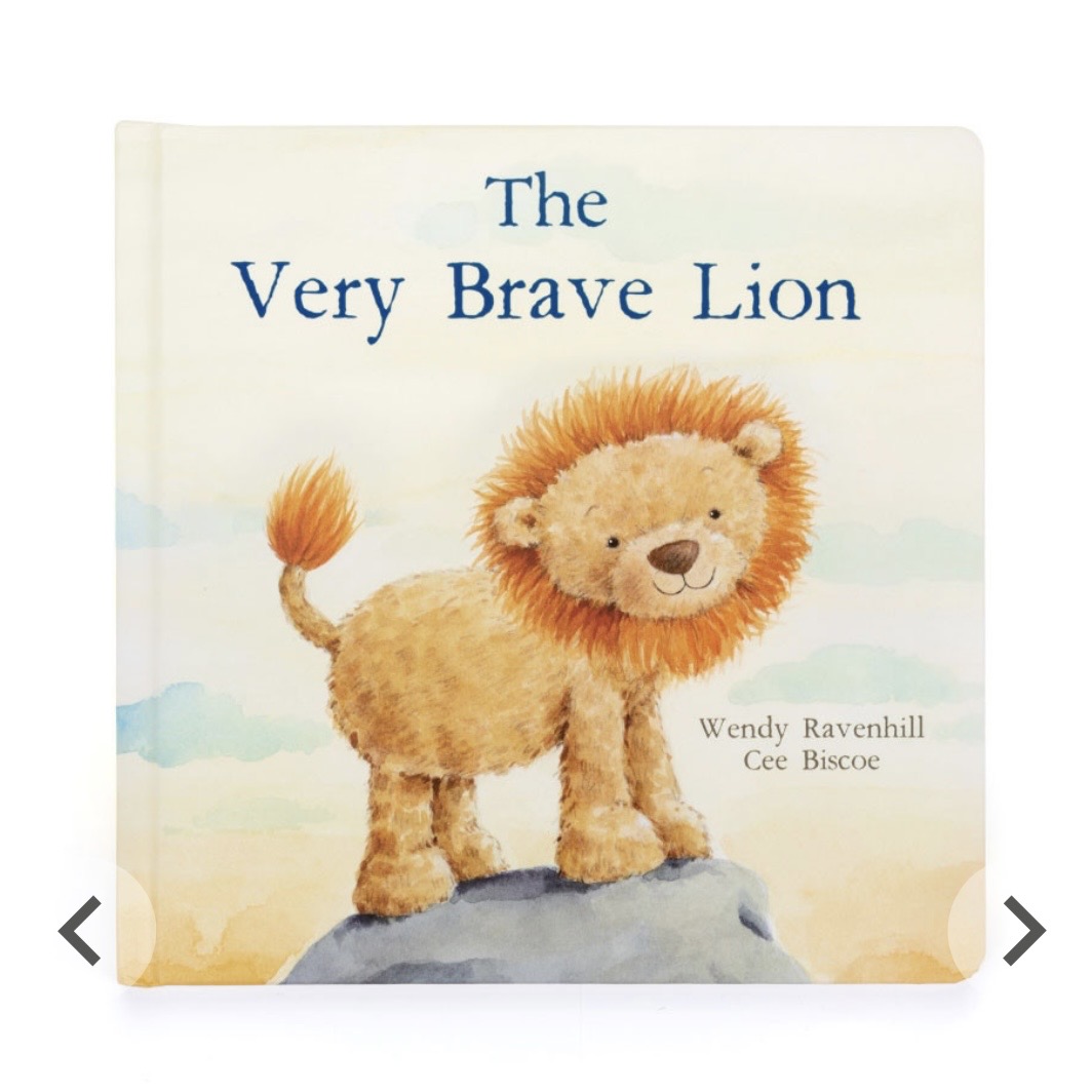 * Jellycat The Very Brave Lion Book