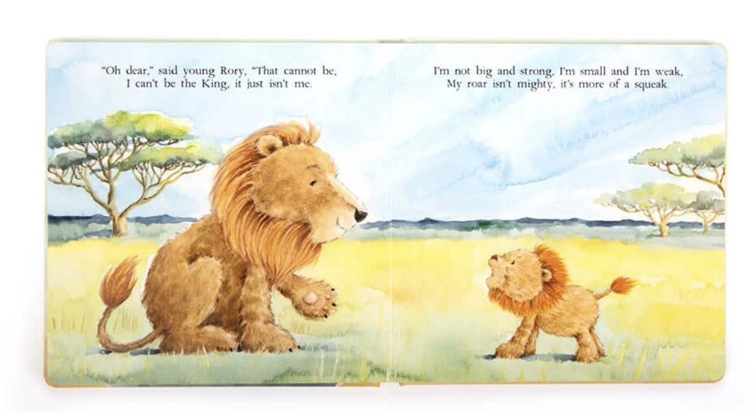* Jellycat The Very Brave Lion Book - Image 2