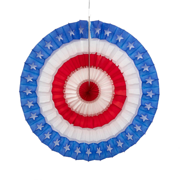Patriotic Star Fan - Large