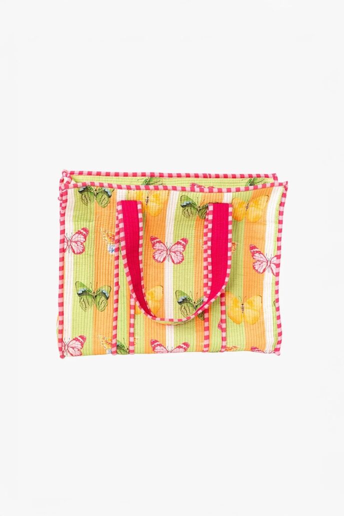 Catherine Cartie Tote - Bright Butterfly