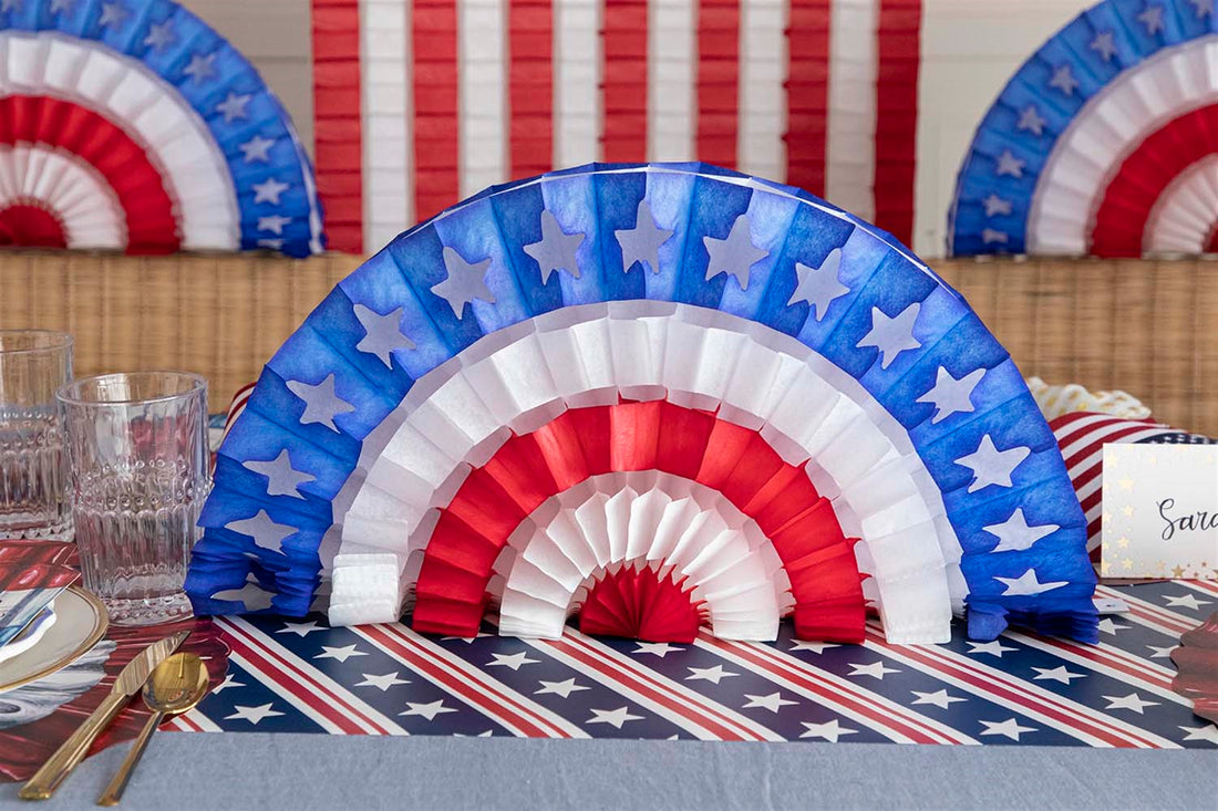 Patriotic Star Fan - Small - Image 2