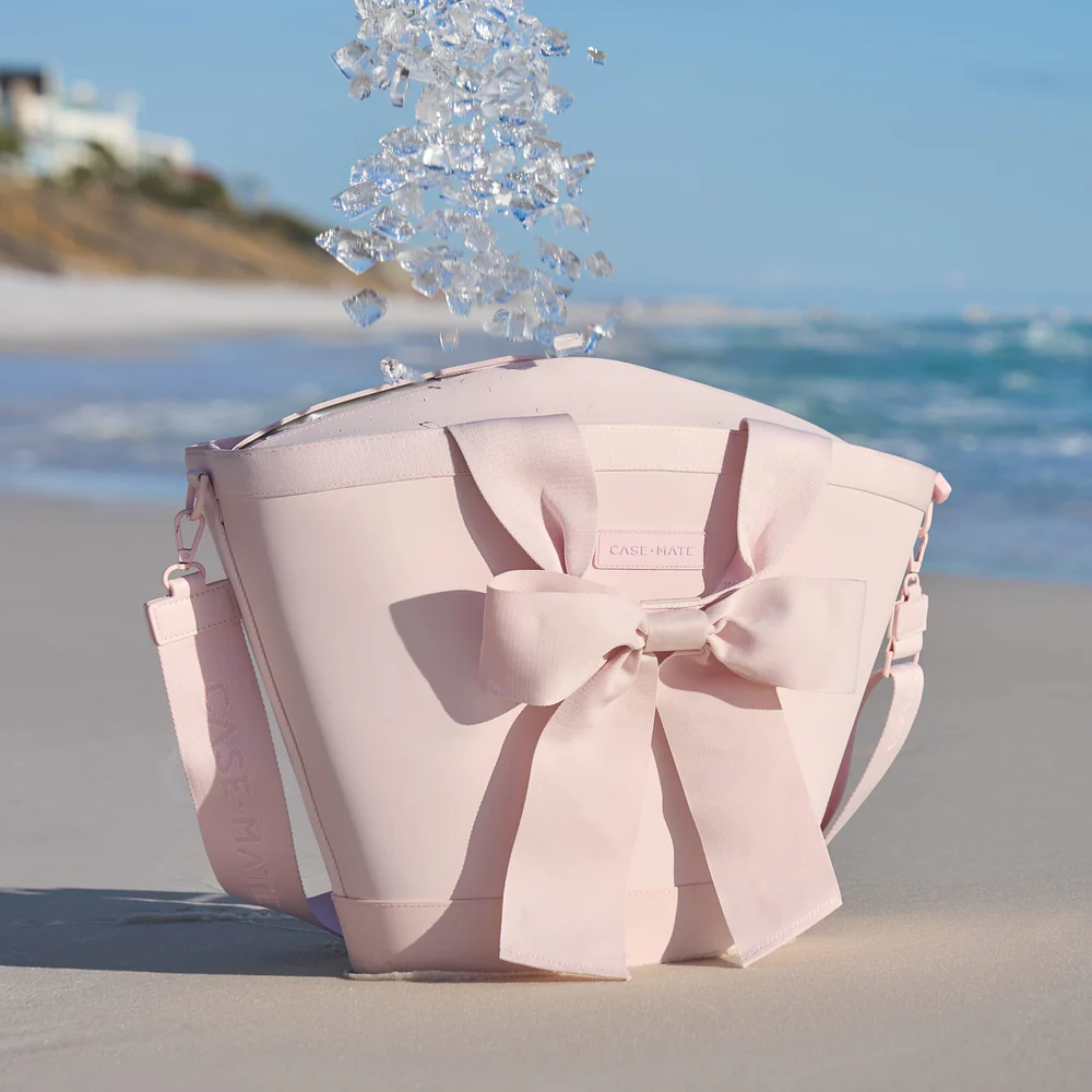 Case-Mate Jelly Cooler Tote - Ballet Pink Bow - Large 12L - Image 5