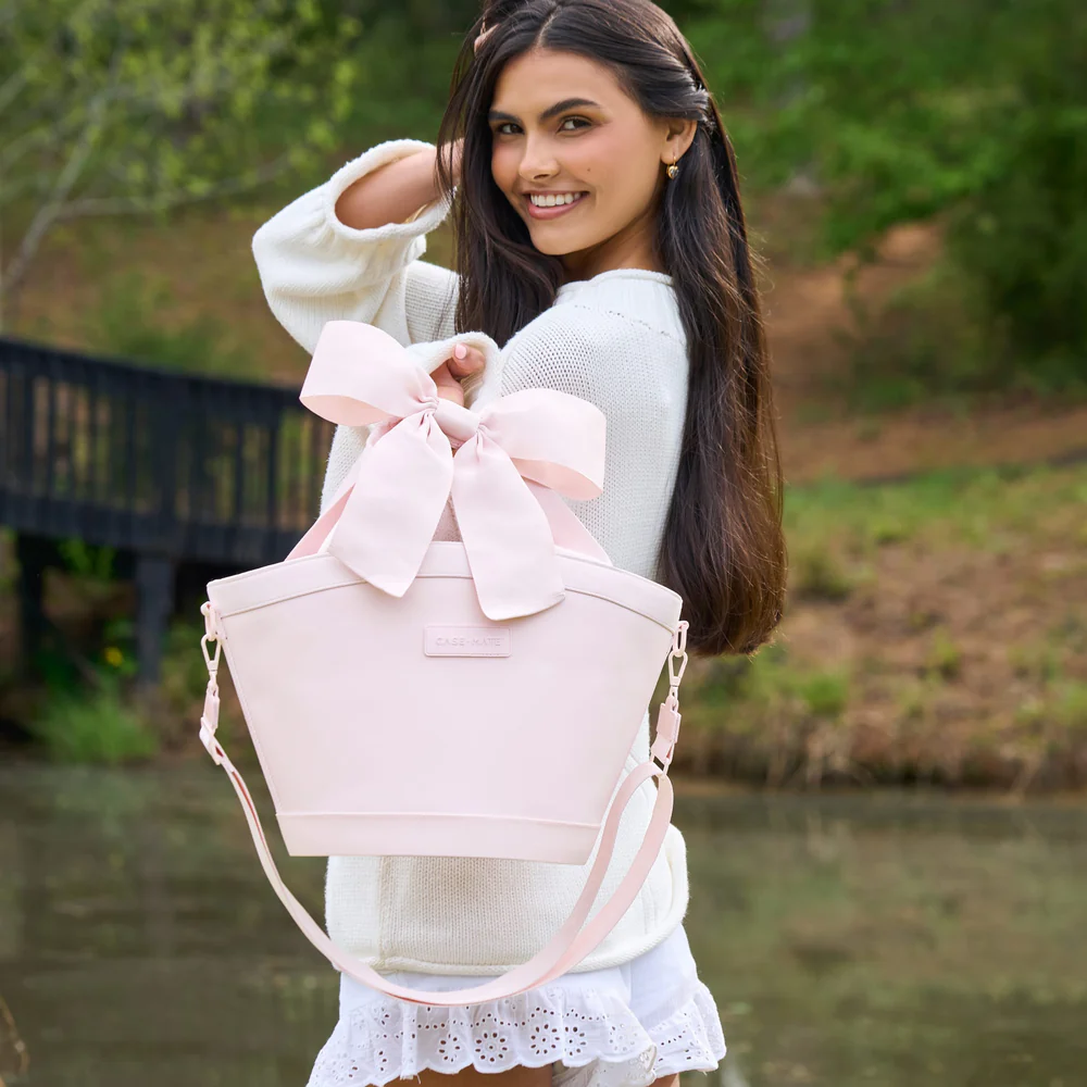 Case-Mate Jelly Cooler Tote - Ballet Pink Bow - Small 7L - Image 6