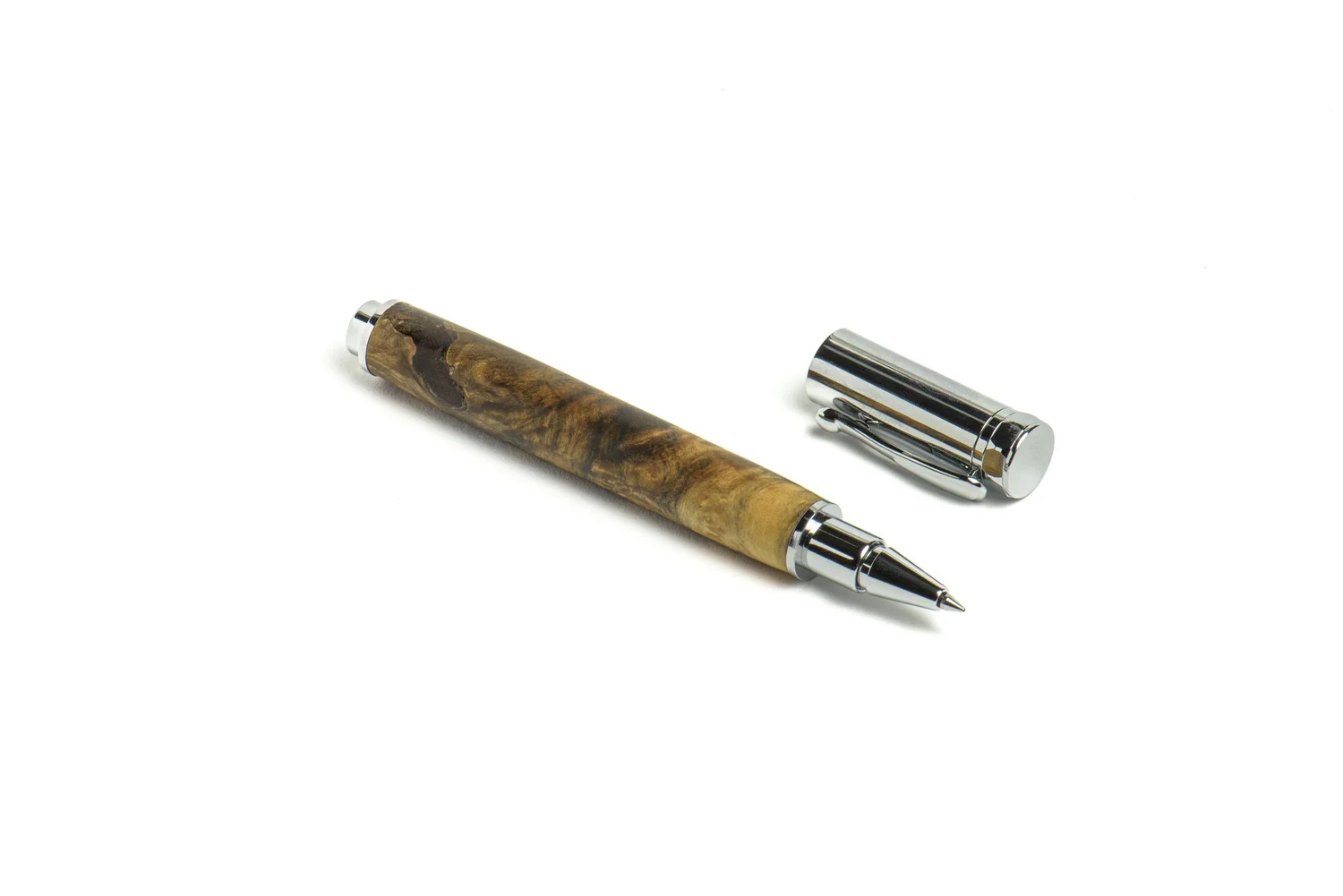 * California Buckeye Burl Magnetic Rollerball - Image 4