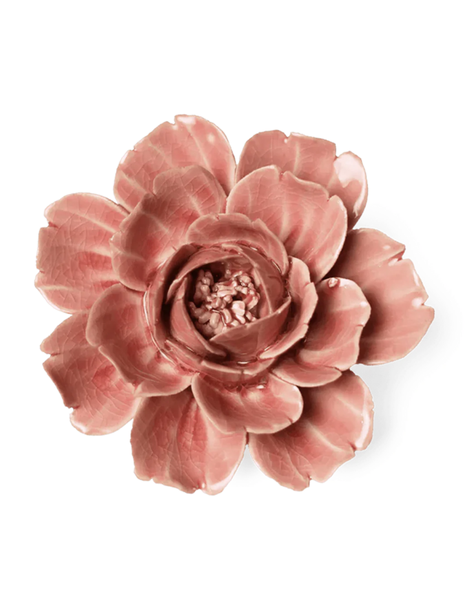 Ceramic Flowers  - Champagne Pink Rose