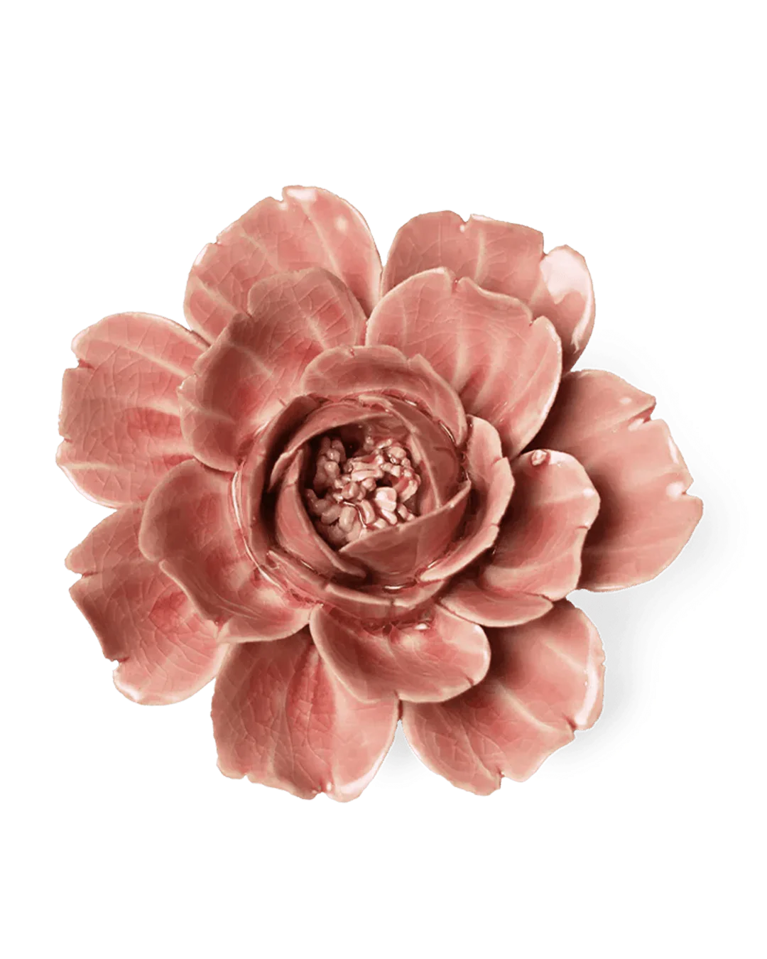Ceramic Flowers - Champagne Pink Rose