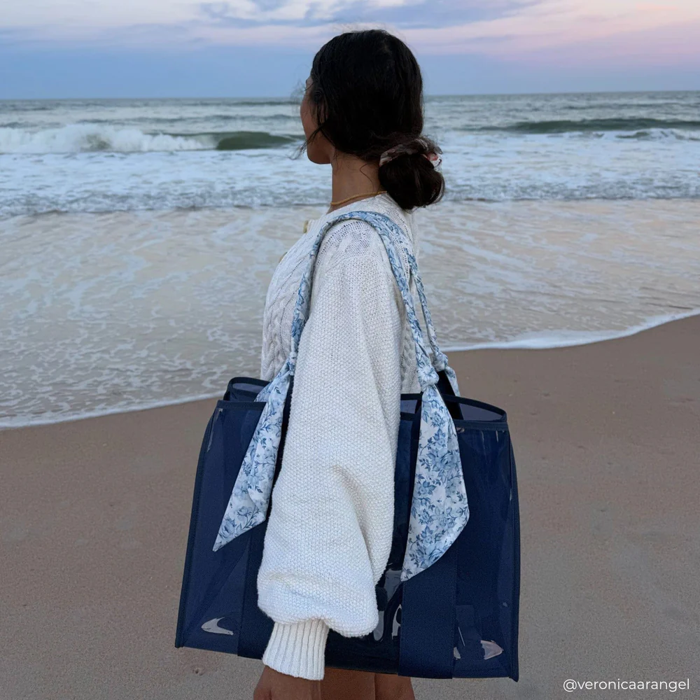 Case-Mate - Something Navy Twilly Scarf Tote w/ Phone Pouch - Image 2
