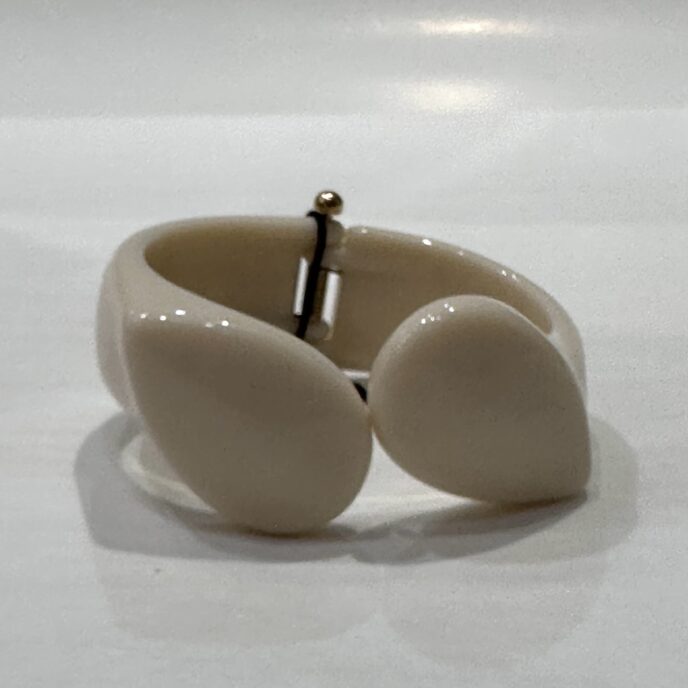 Angela Caputi Collection -Cream Click Clack Bracelet