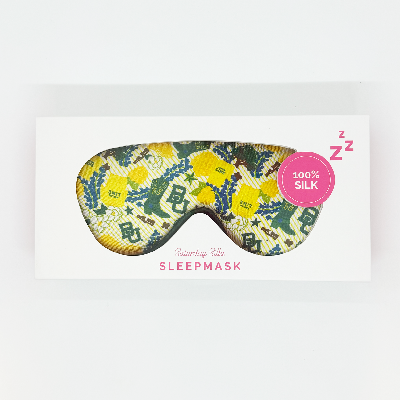 Sleep Mask - Baylor Bears (Saturday Silks) - Image 2