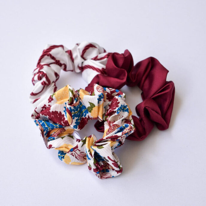TX A&M Aggies Scrunchie Set