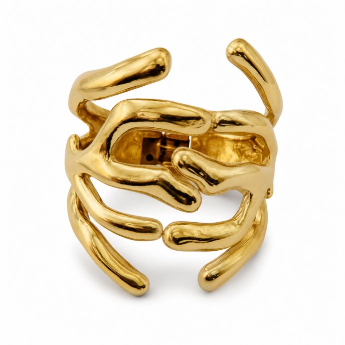 Angela Caputi Collection - Branch Bracelet - Gold