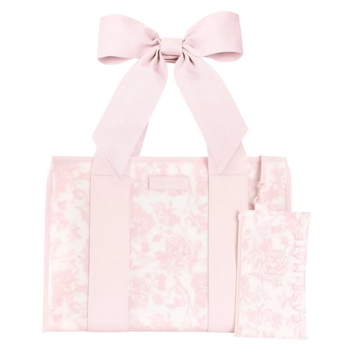 Case-Mate - Afternoon Rose Jelly Tote w/ Phone Pouch