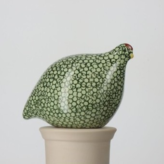 French Quail Green Spotted Duck Green - Small