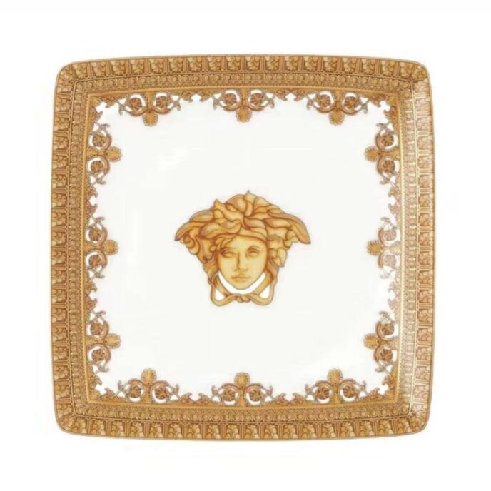 Versace - I Love Baroque Bianco Canape Dish 12 CM