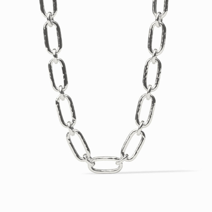 *Julie Vos Sahara Demi Link Necklace – One Size - Silver