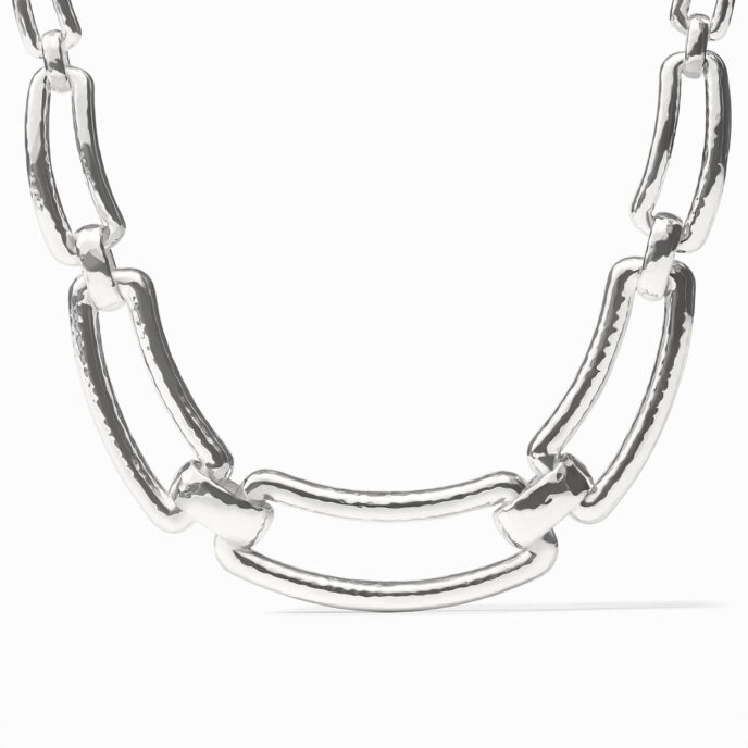 *Julie Vos Sahara Collar Necklace - Silver