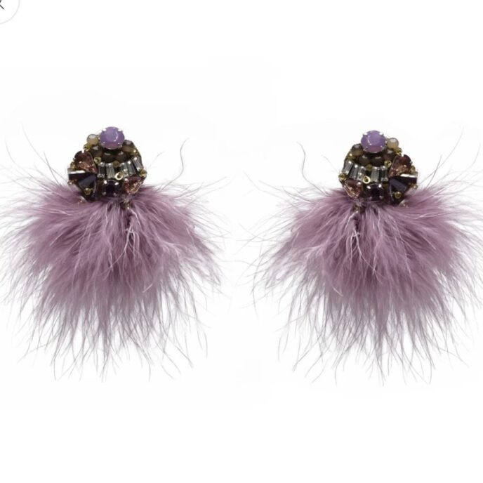 Ranjana Khan Purple Haze Earrings